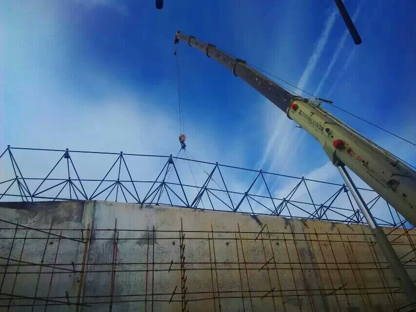 文山食堂网架结构工程